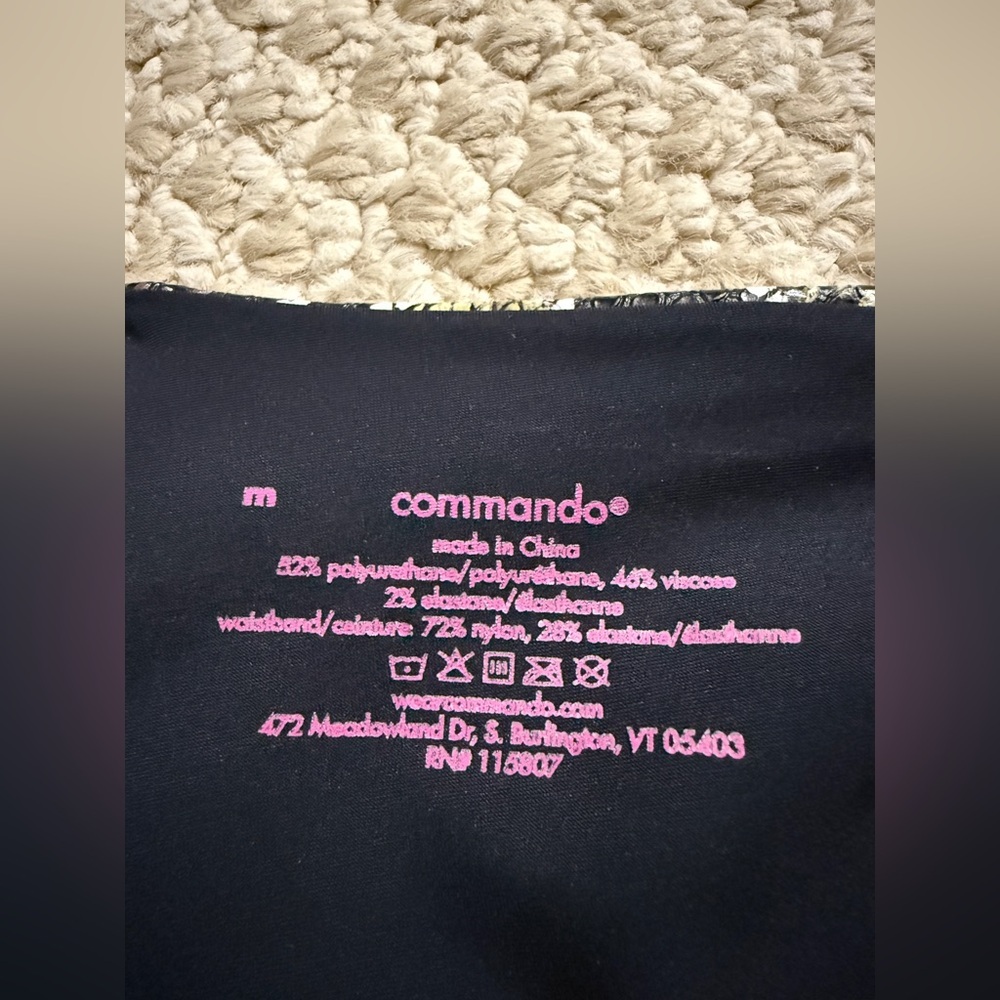 COMMANDO Perfect Control Leggings snake print SIZE: MEDIUM - Picture 9 of 9